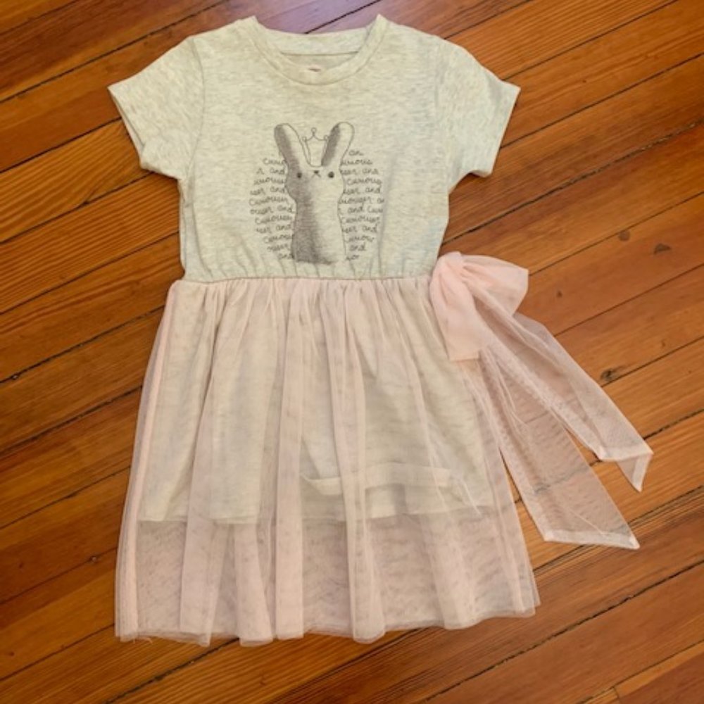 Joyfolie Toddler Dress with Bunny